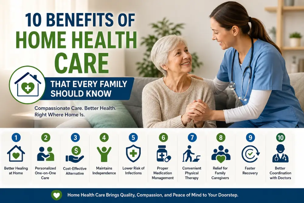 10 Benefits of Home Health Care That Every Family Should Know